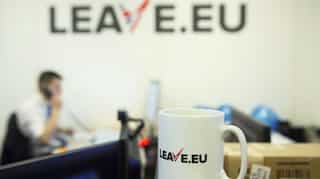 Britain's Electoral Commission fines Leave.EU over Brexit vote spending