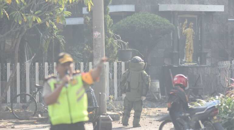 Indonesia links church attacks to local Islamic State-inspired group