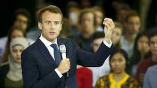 Emmanuel Macron urges European army to defend against Russia, US