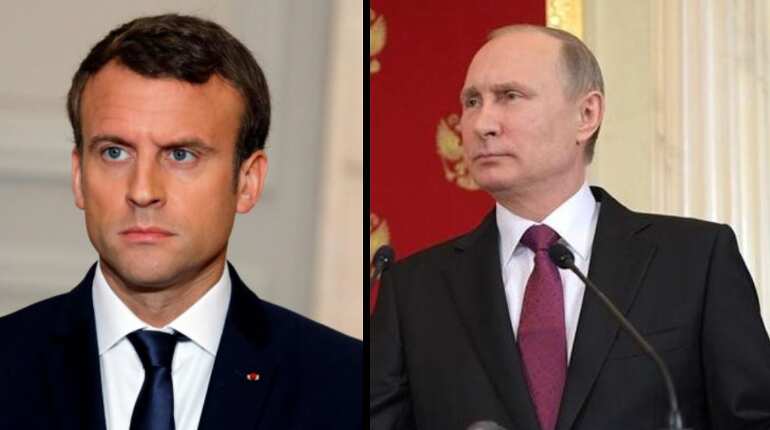 Idlib ceasefire must be respected, Macron to Putin
