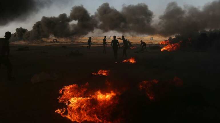 Two Palestinians killed by Israeli fire in Gaza border clashes: Ministry