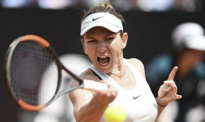 Thiem crashes in Rome, Halep demolishes Osaka