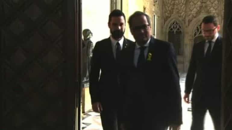 Quim Torra sworn in as new Catalan leader