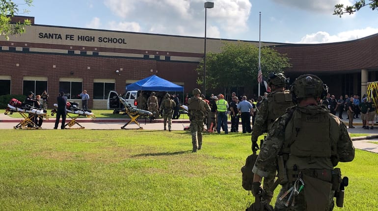 Coffin carrying body of slain Pakistani student killed in Texas school mass shooting arrives home Coffin carrying body of slain Pakistani student killed in Texas school mass shooting arrives home