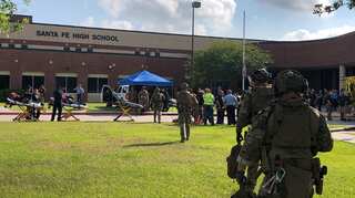 Man opens fire in Texas high school, at least 8 dead