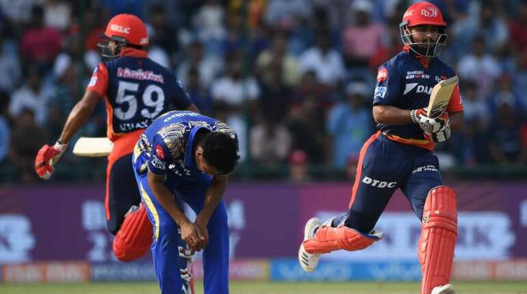 IPL 2018: Pant, Shankar take Delhi to 174 IPL 2018: Pant, Shankar take Delhi to 174