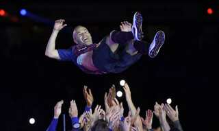​​​​​​​Iniesta off to 'new home' Japan with 'friend', owner of Vissel Kobe
