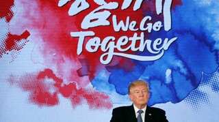 With North Korea summit on shaky ground, Trump to press South Korean leader