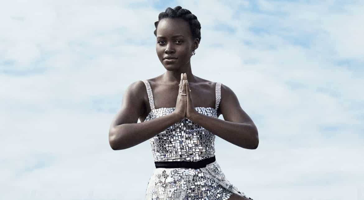 Lupita petitioned in high school so female students could wear make-up