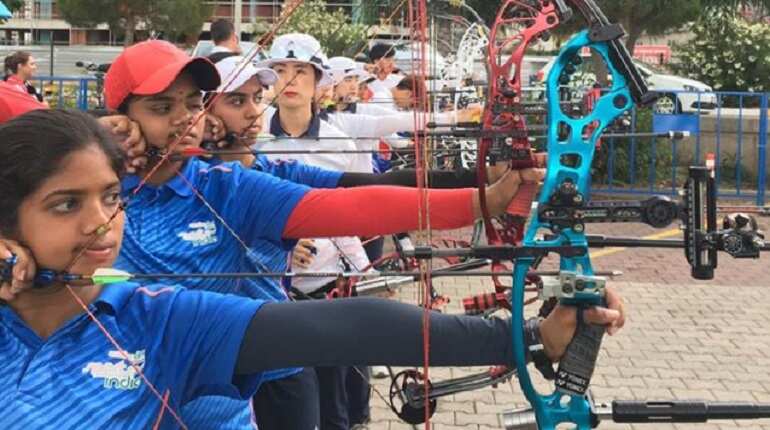 Archery World Cup: India women's compound team settles for silver Archery World Cup: India women's compound team settles for silver
