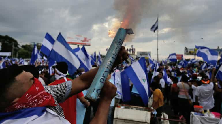 Nicaraguans resume their anti-government protests; 8 people killed