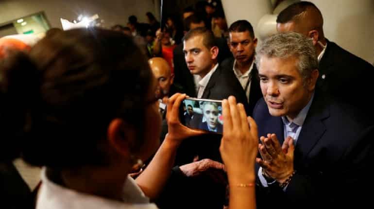 Anti-FARC conservative wins in Colombia faces leftist in runoff Anti-FARC conservative wins in Colombia faces leftist in runoff