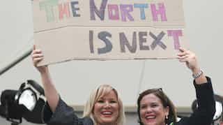 Northern Ireland rally calls on Britain's May to ease abortion rules