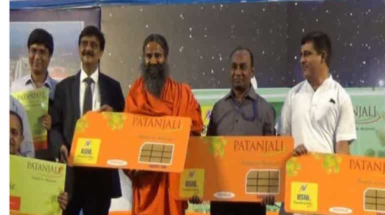 Patanjali ties up with BSNL, launches SIM cards Patanjali ties up with BSNL, launches SIM cards