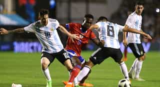 Football World Cup friendly: Messi's hat-trick sinks Haiti