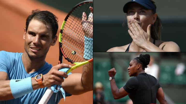 French Open: 'Serena came out' - Williams fights back as Nadal, Sharapova cruise French Open: 'Serena came out' - Williams fights back as Nadal, Sharapova cruise