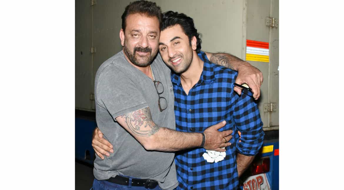 Sanjay Dutt and Ranbir Kapoor