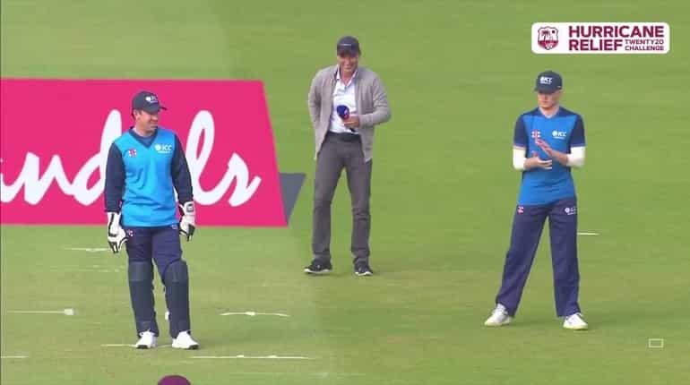 Twitterati slam Naseer Hussain's commentary stunt in Windies vs World XI Twitterati slam Naseer Hussain's commentary stunt in Windies vs World XI