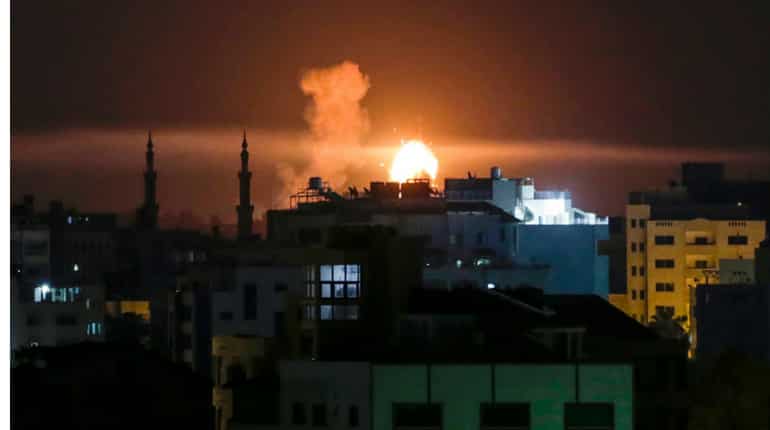 Israel, Gaza exchange fire after Palestinian woman killed at border