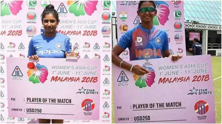 At Women's Asia Cup, Player of the Match was awarded as little as $250 At Women's Asia Cup, Player of the Match was awarded as little as $250