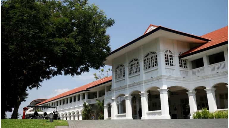 Colonial touch in the hotel