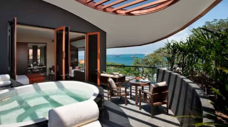 Sentosa, a sign of "peace and tranquility"