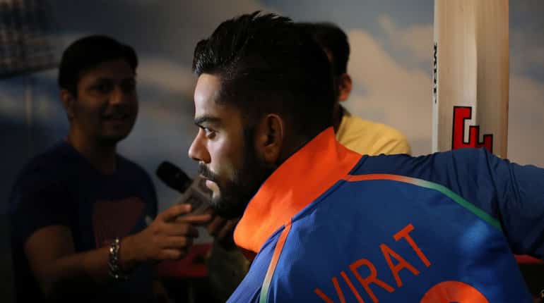 Indian cricket captain Virat Kohli makes debut at Delhi's Madame Tussauds Indian cricket captain Virat Kohli makes debut at Delhi's Madame Tussauds