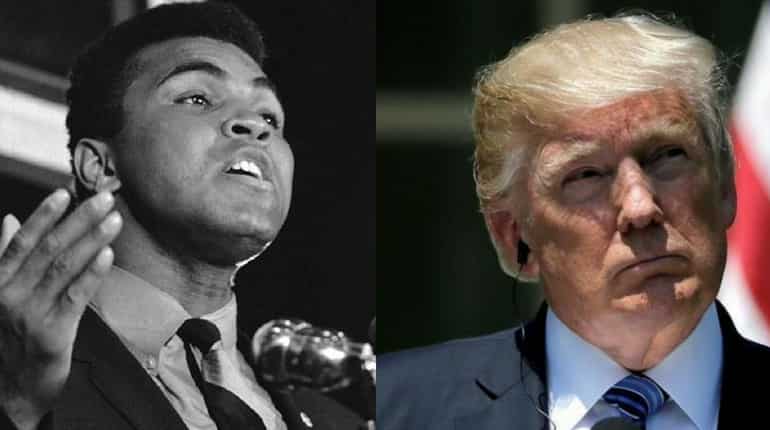 Trump considers pardoning Muhammad Ali, his lawyer replies 'no thank you'