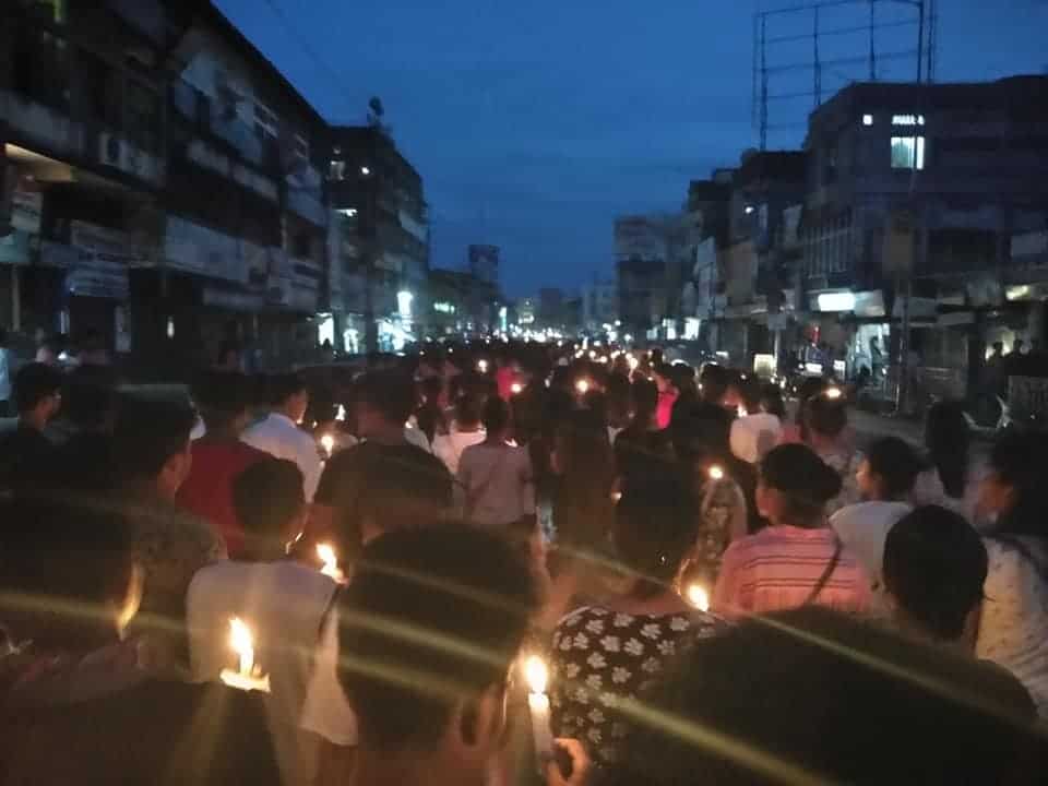 Thousands protest lynching of two college students in Assam Thousands protest lynching of two college students in Assam