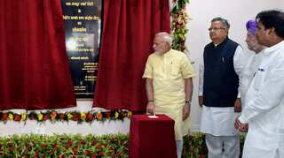 PM Modi inaugurates Bhilai Steel Plant's extension in Chhattisgarh