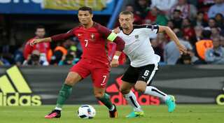 Ronaldo misses penalty as Portugal held by Austria