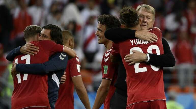 FIFA World Cup 2018: Poulsen's winner for Denmark ruins Peru's World Cup return