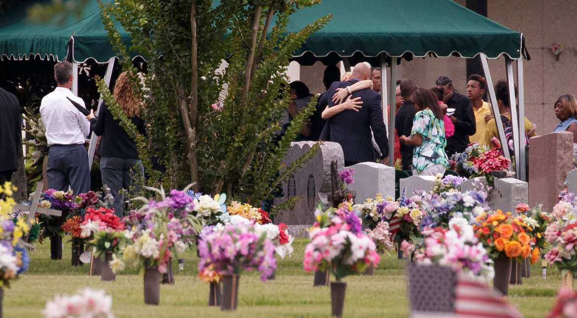 Tension at funeral for Orlando victims as driver injures two officers and members of anti-gay church protest Tension at funeral for Orlando victims as driver injures two officers and members of anti-gay church protest
