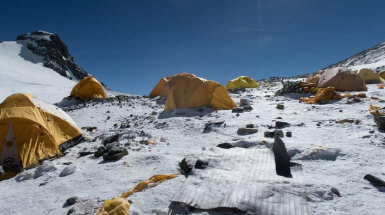 In 2017 climbers in Nepal brought down nearly 25 tonnes of trash and 15 tonnes of human waste