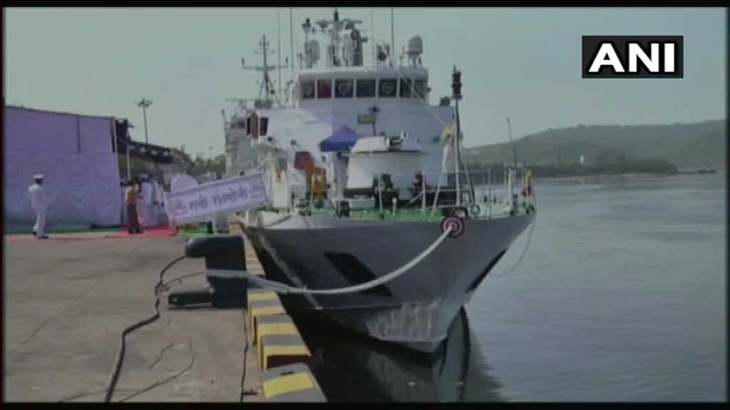 Indian Coast Guard ship 'Rani Rashmoni' commissioned in Andhra Pradesh Indian Coast Guard ship 'Rani Rashmoni' commissioned in Andhra Pradesh