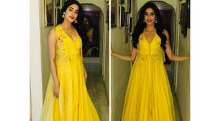 Janhvi Kapoor shines in a bright yellow dress for 'Dhadak' promotions, see photo