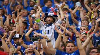 'Nice' Iceland fans prefer hugs to hooliganism