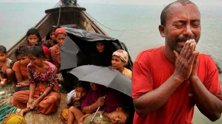 Myanmar Police shoot, injure four in raid on Rohingya camp: Witness