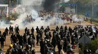 Six dead, more than 100 injured in Mexico protest