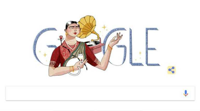 Google honours legendary singer Gauhar Jaan with a doodle