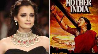 Dia Mirza buys iconic 'Mother India' poster, plans to gift to Sanjay Dutt