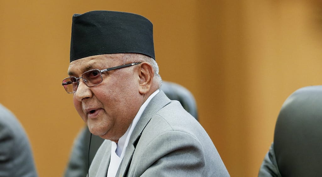 Nepal PM Oli to address nation from district bordering China