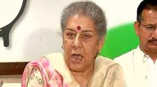 Congress will not form govt with PDP, party's J&K in-charge Ambika Soni to WION