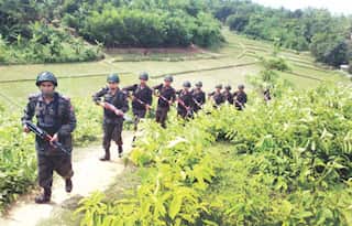 No border pillar shifted into India along boundary with Myanmar
