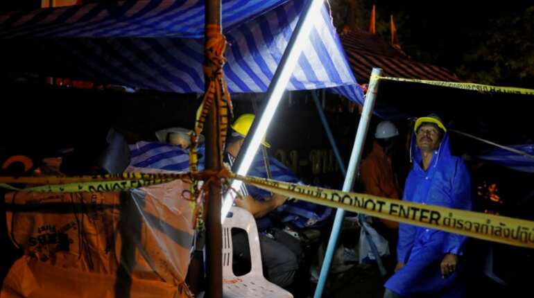 More torrential downpours can pose a setback for rescuers