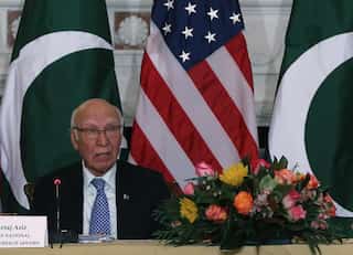 Pakistan only hurdle to Indian hegemony in South Asia: Sartaj Aziz