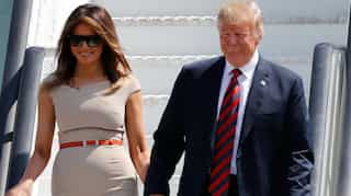 Departing for India with Melania! Trump tweets as he emplanes for Ahmedabad