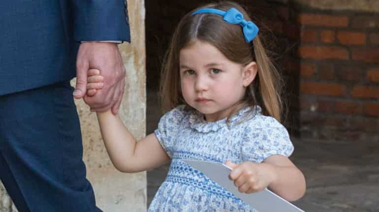 'You're not coming': Princess Charlotte tells the paps at brother Louis' christening 'You're not coming': Princess Charlotte tells the paps at brother Louis' christening