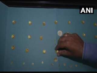 Gold coins of 12th century found during road construction in Chhattisgarh