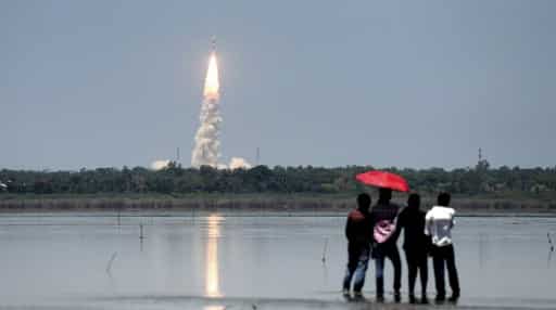 Indian Space Research Organisation launches 20 satellites in succession Indian Space Research Organisation launches 20 satellites in succession